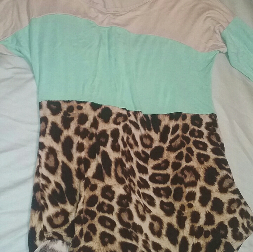 Chettah print shirt